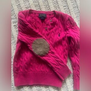 Girl’s Ralph Lauren Sweater 6X Magenta Pink